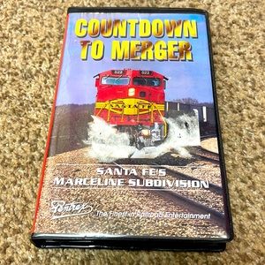 Countdown to Mergea Santa Fe’s  Marceline subdivision VHS 1996 video tape